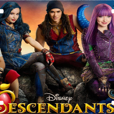 Disney descendants 2 vanity license plate
