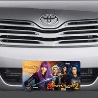 Disney Descendants 2 Vanity License Plate - Thumbnail 1