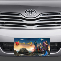 Disney Descendants 2 Vanity License Plate - Thumbnail 1