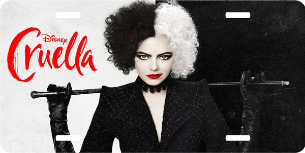 Disney 101 Dalmatians Cruella DeVille Vanity License Plate