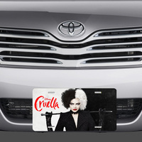 Disney 101 Dalmatians Cruella DeVille Vanity License Plate - Thumbnail 1