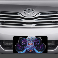 Disney Little Mermaid - Ursula License Plate Auto Truck Car Tag Gift - Thumbnail 1