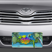 Jimmy Buffett Margaritaville License Plate Auto Truck - Thumbnail 1