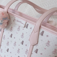 Original rabbit and bear cute portable large capacity shoulder bag - Thumbnail 6