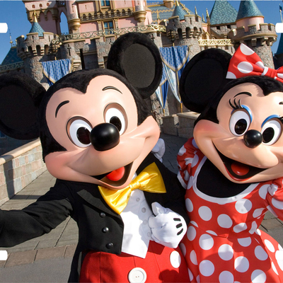 Mickey & minnie castle disney license plate auto truck car tag gift popular