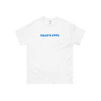 THAT'S COOL T SHIRT IN WHITE - Thumbnail 1