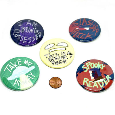 Spooky Pin Collection