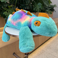 Simulation Cartoon Chameleon Plush Toy  - Thumbnail 4