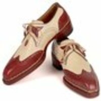 New Handmade Men's Genuine Iguana Skin Wingtip Shoes for Men - Thumbnail 2