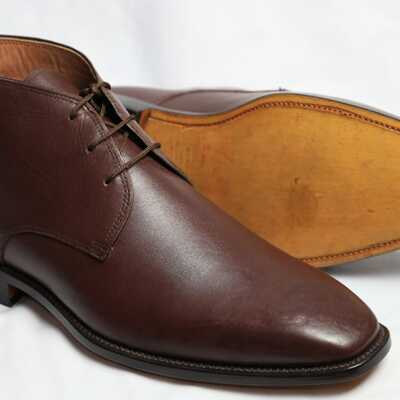 Unique handmade leather  shoes for men - Thumbnail 1