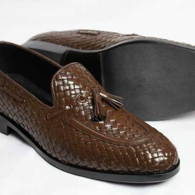  handmade leather dress  shoes for men - Thumbnail 2