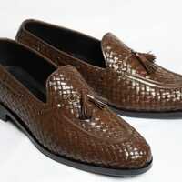  Handmade Leather Dress  Shoes For Men - Thumbnail 1