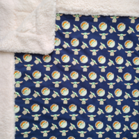 Mando Baby Sherpa Blanket - Thumbnail 1