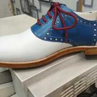  Unique Handmade Men Genuine Leather Dress Shoes - Thumbnail 2