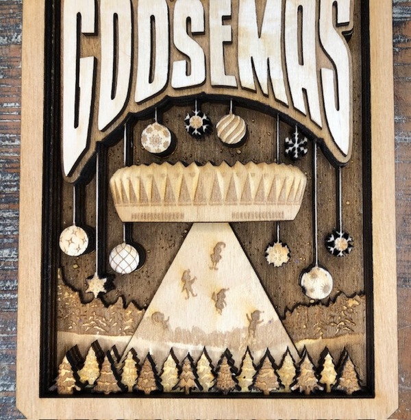 Goosemas wall hanging Print
