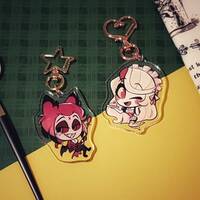 Hazbin Hotel - Helloween Acrylic Keychain - Thumbnail 1
