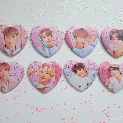 Skz heart buttons