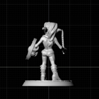Black Planet Table Top Miniature #6 STL File - Thumbnail 2