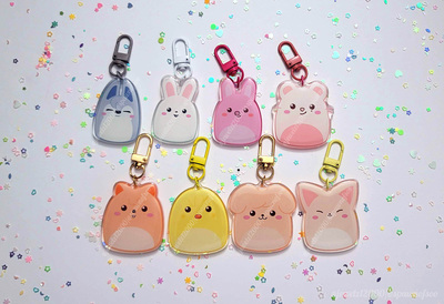 Squishzoo Acrylic Charms