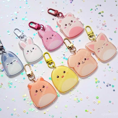 Squishzoo acrylic charms