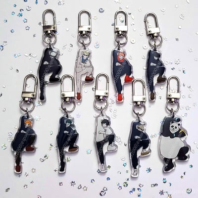 Jjk ending acrylic charms