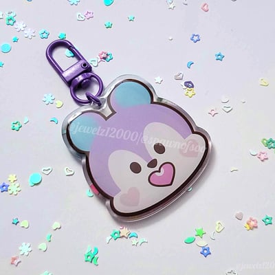 Unmasked cutie acrylic charm - Thumbnail 2