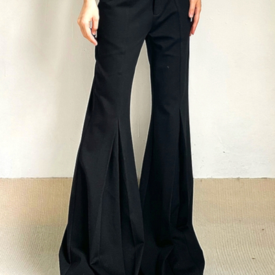 Stunning punk hippie pleated flare oversize wideleg pants 90s y2k party dancing occasion streetwear amazing