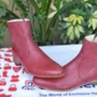 Handmade Men Genuine Leather Jodhpur Style Side Zipper Dress Boot - Thumbnail 2