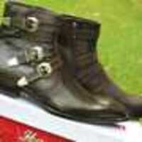 Handmade Classic Dark Brown Calf Leather Jodhpur Boot - Thumbnail 2