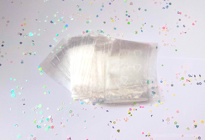 Heart Holo Clear Sleeves