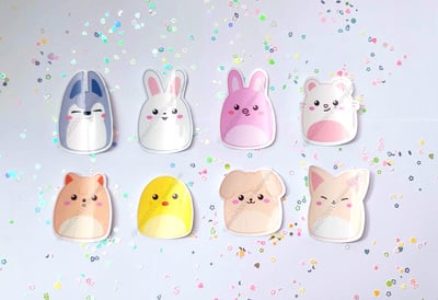 Squishzoo Stickers