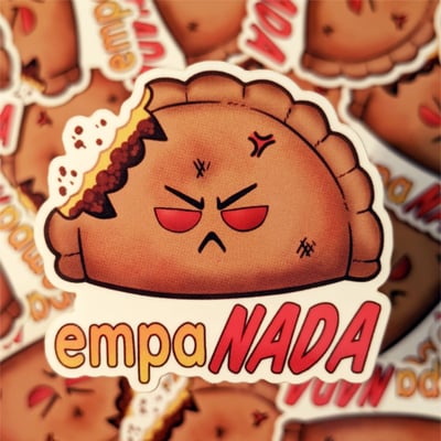 Empanada sticker
