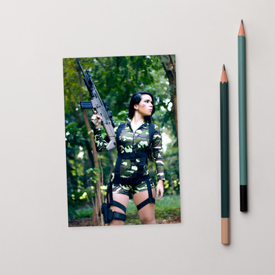 Standard Postcard Militar Outfit
