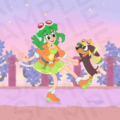 Gumi x Snickers Print