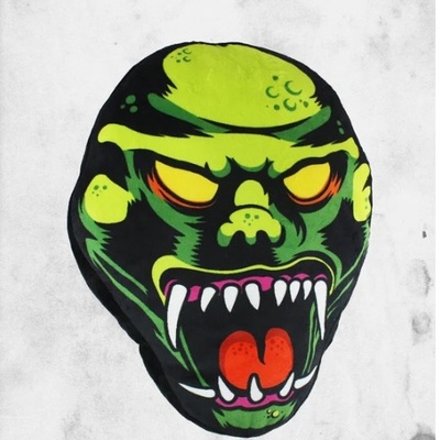 Extremely rare goosebumps haunted mask halloween horror collectible plush pillow cushion