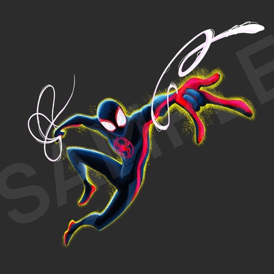Miles morales sticker