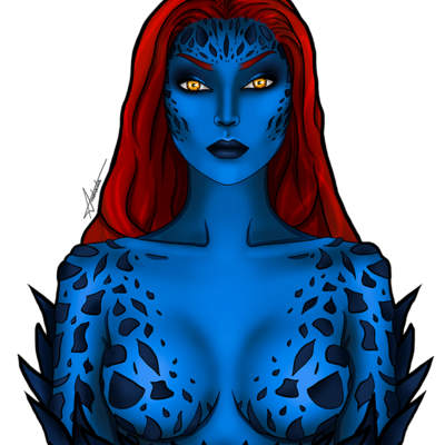 Mystique | x-men sticker     !𝙇𝘼𝙎𝙏 𝘾𝙃𝘼𝙉𝘾𝙀!