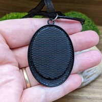 Absolem Alice in Wonderland smoking caterpillar pendant polymer clay sculpture jewelry  - Thumbnail 1