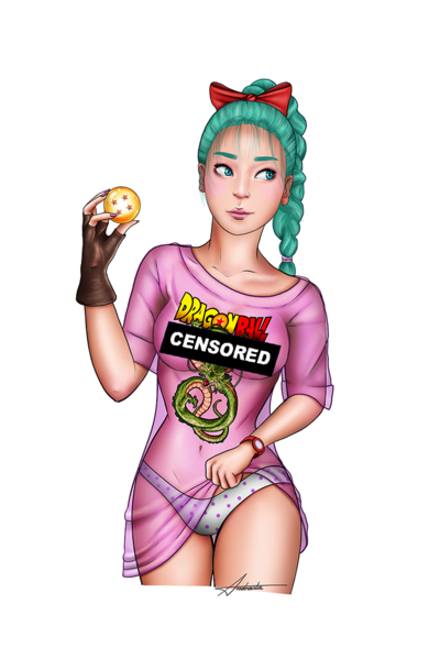 LEWD Bulma | Dragon Ball Sticker     !𝙇𝘼𝙎𝙏 𝘾𝙃𝘼𝙉𝘾𝙀!
