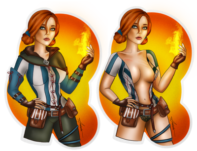 Triss | The Witcher Sticker    !𝙇𝘼𝙎𝙏 𝘾𝙃𝘼𝙉𝘾𝙀!