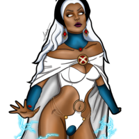 Storm | X-Men Sticker     !𝙇𝘼𝙎𝙏 𝘾𝙃𝘼𝙉𝘾𝙀! - Thumbnail 1