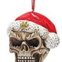 Santa Skull Christmas Xmas Halloween Horror Gothic Ornament-3