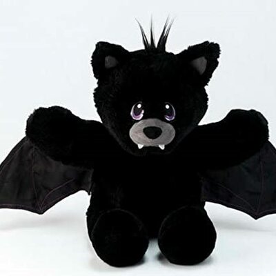 Vampire bat bear teddy surprise 2 in one stuffed animal toy child children kid horror halloween