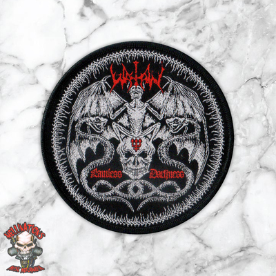 WATAIN Round Woven Patches