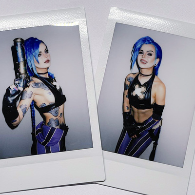 Jinx | arcane polaroid
