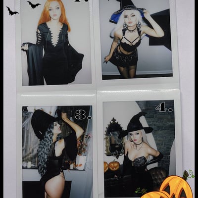 Halloween polaroids