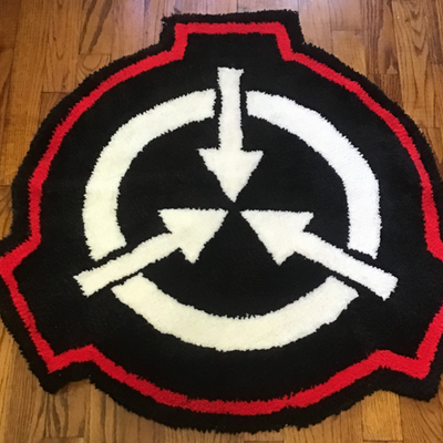 Scp foundation logo rug