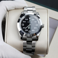Porstier watch 36mm/39mm dial NH35A mechanical movt luminous 20ATM diving business causal wristwatch - Thumbnail 4