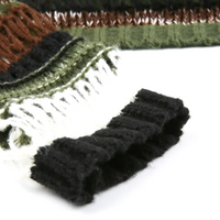 Y2K STRIPE HOLLOW OUT FISHNET SWEATSHIRT - Thumbnail 9