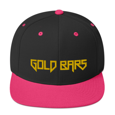 Gold bars snapback